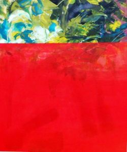 2014 | Das Rot | Acryl auf Leinwand | 120x100cm