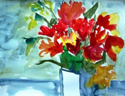2015 | Frühling | Aquarell auf Papier | 50x65cm