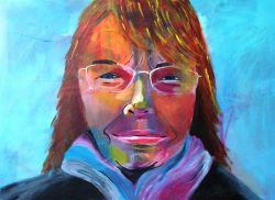 04 | 2015 | Selbstportrait | Mischtechnik | 50x70cm
